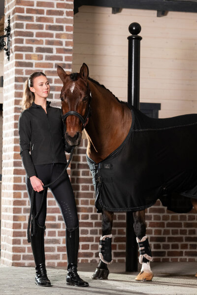 Eskadron Gamaschen MESH FAUX FUR Platinum25 black