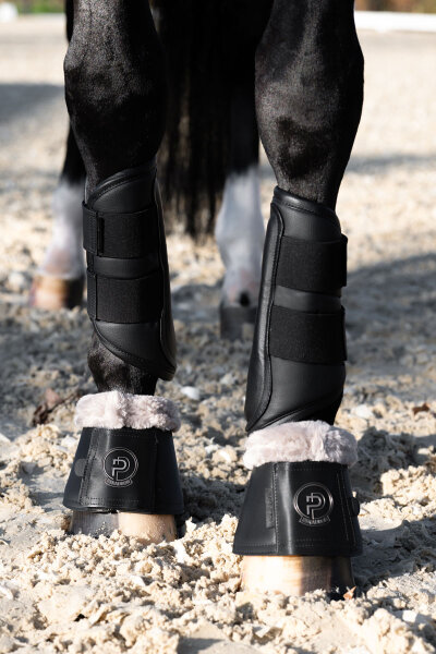 Eskadron Sprungglocken SOFTSLATE FAUX FUR Platinum25 black