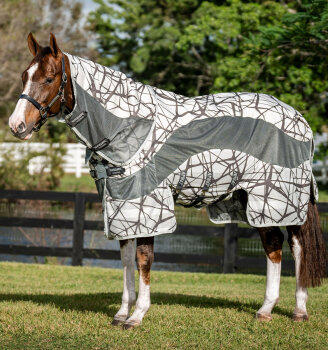 Horseware Fliegendecke AMIGO CAMOFLY 3in1 PLUS, camofly print/grey