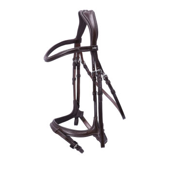 Schockemöhle Sports Trense SP ANCONA SELECT espresso/silver