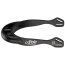 Sprenger Sporen fairRider, Aluminium, Hals schwarz dick abgerundet, 20mm