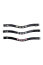HKM Stirnbänder (3er Set) HOBBY HORSING rosa/silber