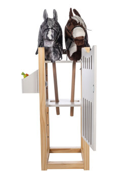 HKM Stall HOBBY HORSING natur/weiß