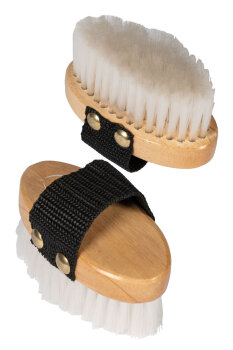 HKM Putzset Holz HOBBY HORSING natur