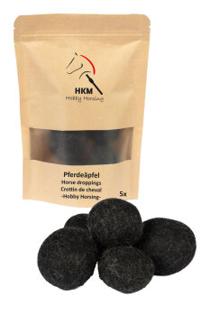 HKM Pferdeäpfel HOBBY HORSING braun/schwarz