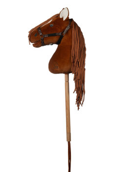 HKM Hobby Horse PREMIUM Dunkelfuchs