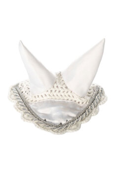 HKM Fliegenhaube Turnier HOBBY HORSING weiß