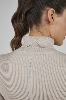 Pikeur Damen Pullover KNITTED ROLLNECK #8271 Sports, pale grey