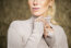 Pikeur Damen Pullover KNITTED ROLLNECK #8271 Sports, pale grey