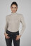 Pikeur Damen Pullover KNITTED ROLLNECK #8271 Sports, pale grey
