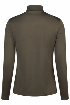 Pikeur Damen Funktionsshirt STUDS SHIRT #8273 Sports, deep khaki