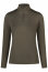 Pikeur Damen Funktionsshirt STUDS SHIRT #8273 Sports, deep khaki