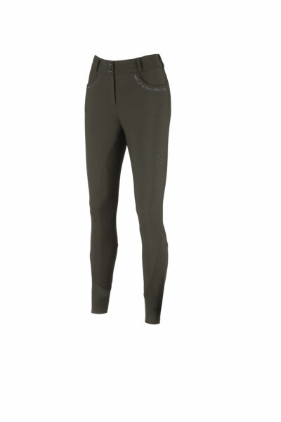 Pikeur Damen Reithose CEELINA FFL HIGHWAIST #4508 Selection, deep khaki