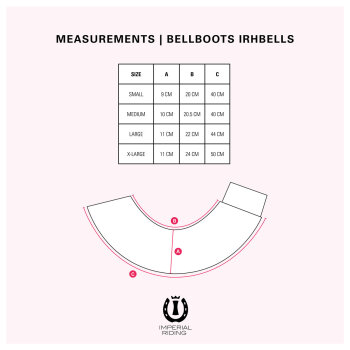 Imperial Riding Hufglocken IRH BELLS white