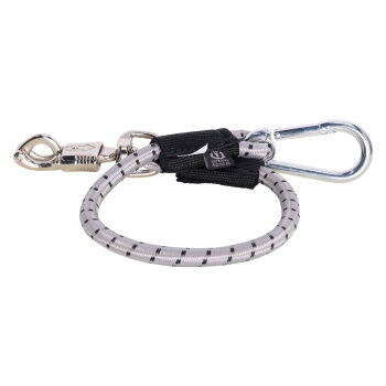 Imperial Riding Traileranbinder IRH ELASTIC 60cm silver-black-silver