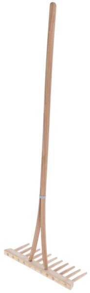 Kerbl Holzrechen Mini mit Stiel