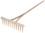Kerbl Holzrechen Mini mit Stiel