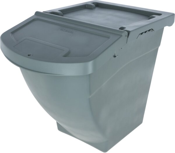 Kerbl Futterbox stapelbar, mit Deckel 60L