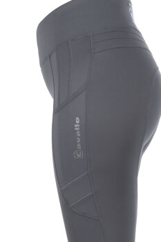 Cavallo Damen Reitleggings CAVALLIN GRIP RL steel