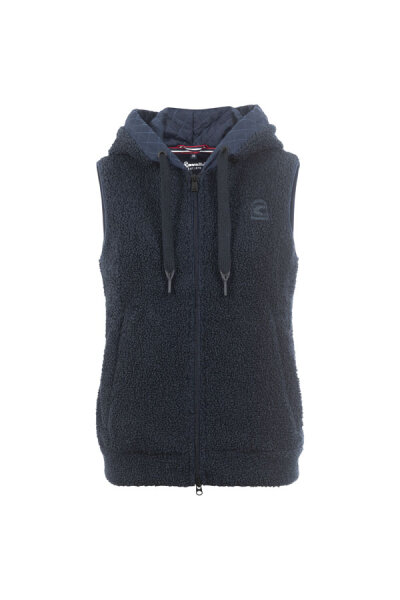 Cavallo Damen Teddyfleece-Weste CAVALRODA darkblue