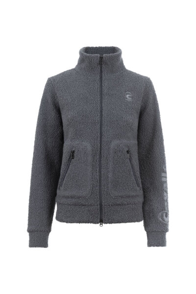 Cavallo Damen Teddyfleece-Jacke CAVALROSIE steel
