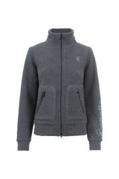 Cavallo Damen Teddyfleece-Jacke CAVALROSIE steel