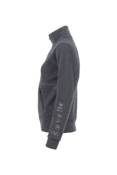 Cavallo Damen Teddyfleece-Jacke CAVALROSIE steel