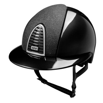 Kep Reithelm Cromo 2.0 shine black, Polo Visor, Inserto Star, Size L