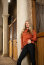 Pikeur Damen Hoody SWEATER #8281 Selection, rose wood