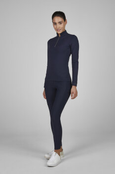 Pikeur Damen Funktionsshirt ZIP SHIRT #8284 Selection, nightblue