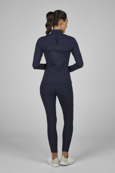 Pikeur Damen Funktionsshirt ZIP SHIRT #8284 Selection, nightblue