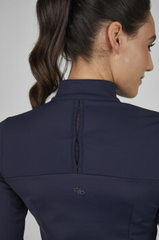 Pikeur Damen Funktionsshirt ZIP SHIRT #8284 Selection, nightblue