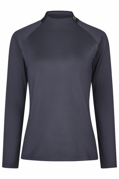 Pikeur Damen Funktionsshirt ROLL NECK #8287 Athleisure, graphite blue