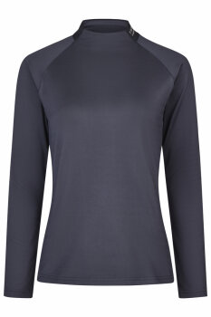 Pikeur Damen Funktionsshirt ROLL NECK #8287 Athleisure, graphite blue