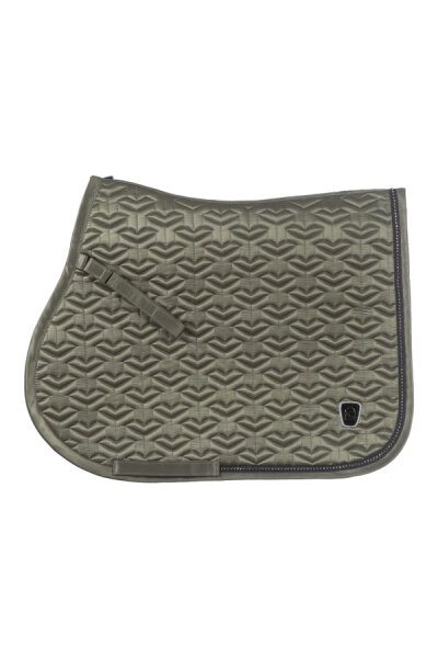 Cavallo Schabracke CAVALCOOL COMFORT SADDLE PAD tea leaf