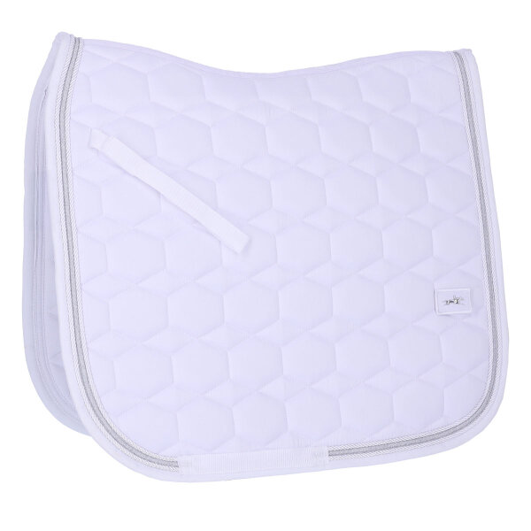 Schockemöhle Sports Dressurschabracke SP HIGH DENSITY D STYLE white