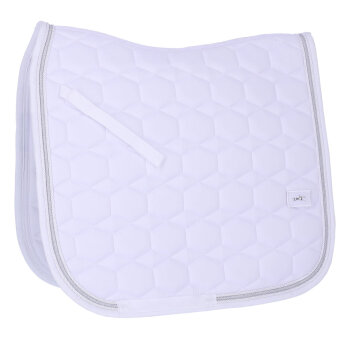 Schockemöhle Sports Dressurschabracke SP HIGH DENSITY D STYLE white