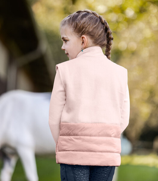 E.L.T. Kinder Steppweste LUCKY MILU zartrosa