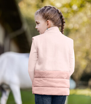 E.L.T. Kinder Steppweste LUCKY MILU zartrosa