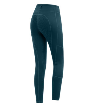 E.L.T Thermo-Reitleggings ELLA petrolblau