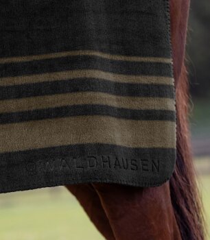 Waldhausen Fleecedecke SÖLDEN schwarz