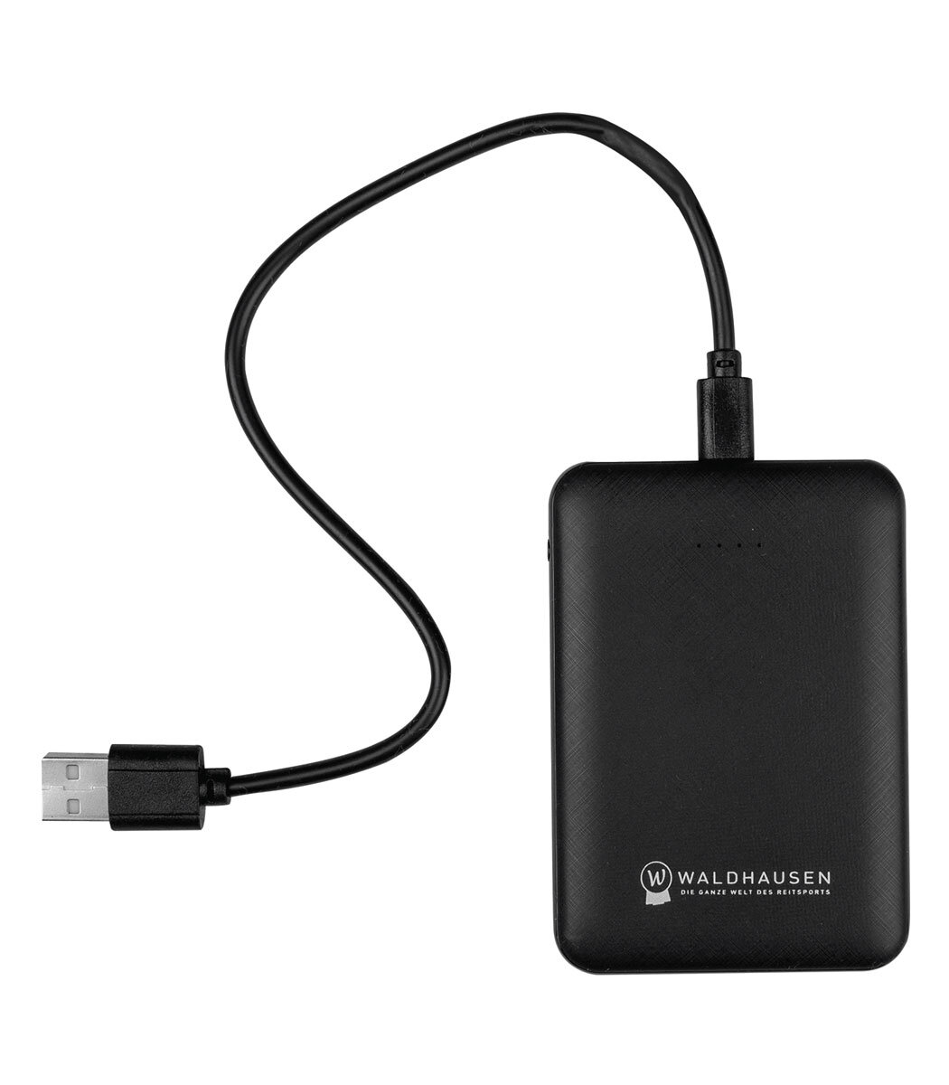 Waldhausen Powerbank 92x64x12mm, 5000mAh, schwarz