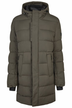 Pikeur Herren Parka QUILTED COAT #8014 Sports, deep khaki