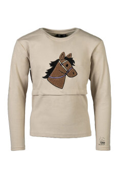 HKM Kinder Langarmshirt MIA beige