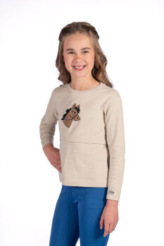 HKM Kinder Langarmshirt MIA beige