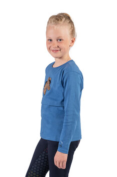 HKM Kinder Langarmshirt MIA blau
