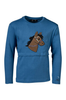 HKM Kinder Langarmshirt MIA blau