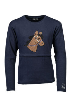 HKM Kinder Langarmshirt MIA dunkelblau