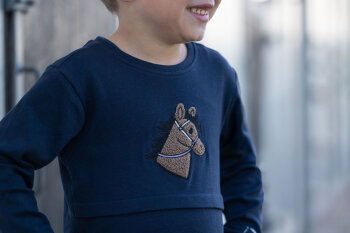 HKM Kinder Langarmshirt MIA dunkelblau