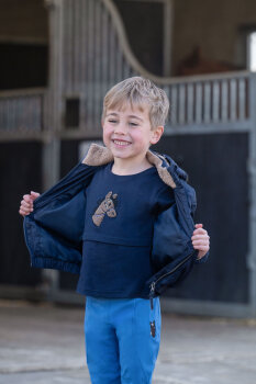 HKM Kinder Langarmshirt MIA dunkelblau
